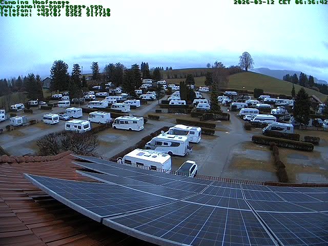Archived image Webcam Campsite Hopfensee