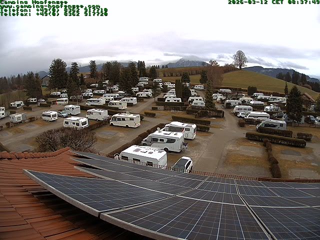 Archived image Webcam Campsite Hopfensee