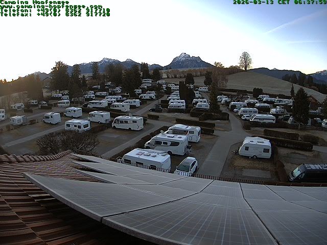 Archiv Foto Webcam Blick auf den Campingplatz am Hopfensee