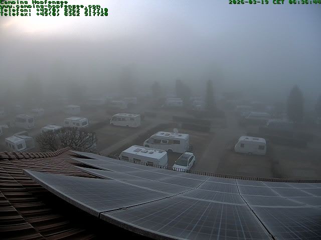 Archiv Foto Webcam Blick auf den Campingplatz am Hopfensee