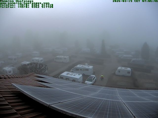 Archiv Foto Webcam Blick auf den Campingplatz am Hopfensee