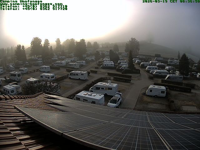 Archiv Foto Webcam Blick auf den Campingplatz am Hopfensee
