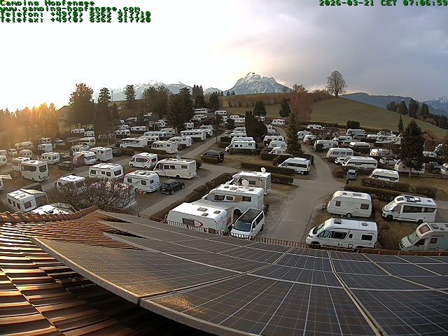 Archived image Webcam Campsite Hopfensee