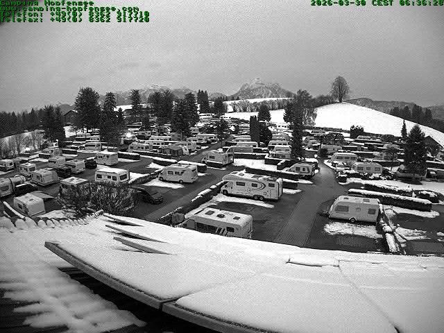 Archiv Foto Webcam Blick auf den Campingplatz am Hopfensee