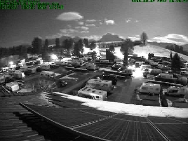 Archiv Foto Webcam Blick auf den Campingplatz am Hopfensee