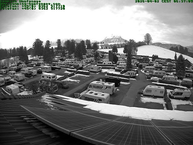 Archiv Foto Webcam Blick auf den Campingplatz am Hopfensee