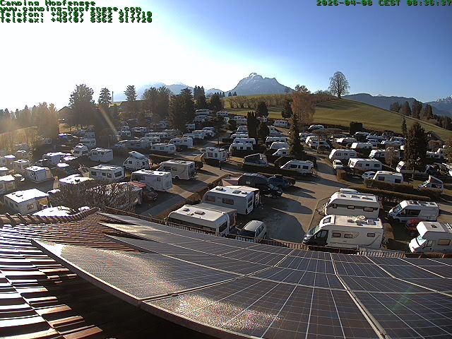 Archived image Webcam Campsite Hopfensee