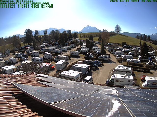 Archived image Webcam Campsite Hopfensee