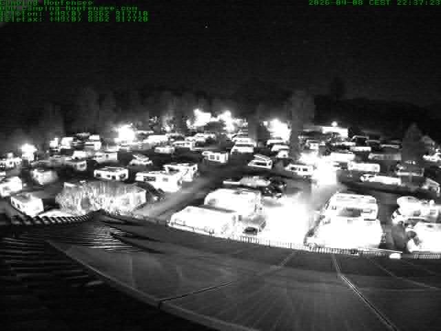 Archiv Foto Webcam Blick auf den Campingplatz am Hopfensee