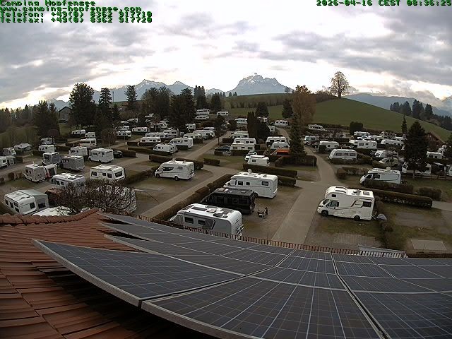 Archived image Webcam Campsite Hopfensee