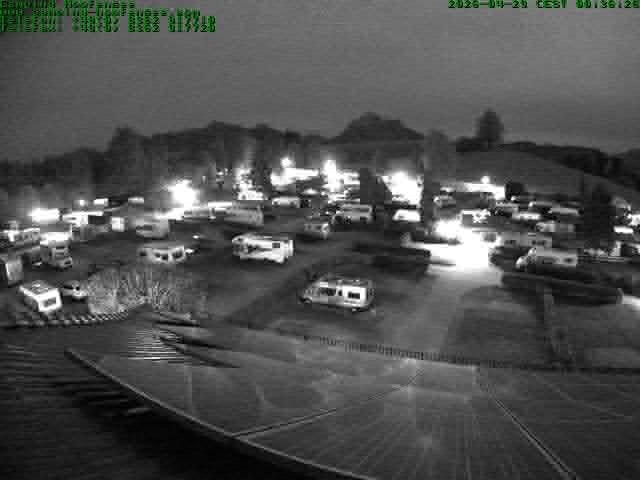 Archiv Foto Webcam Blick auf den Campingplatz am Hopfensee