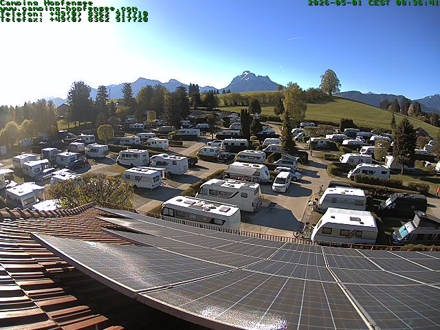 Archived image Webcam Campsite Hopfensee