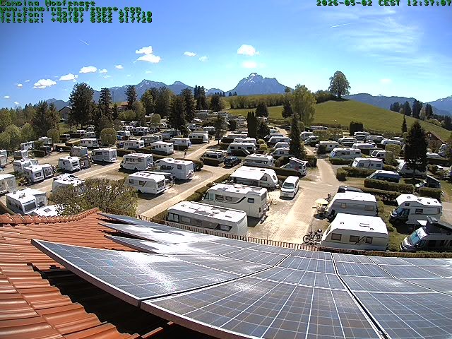 Archived image Webcam Campsite Hopfensee