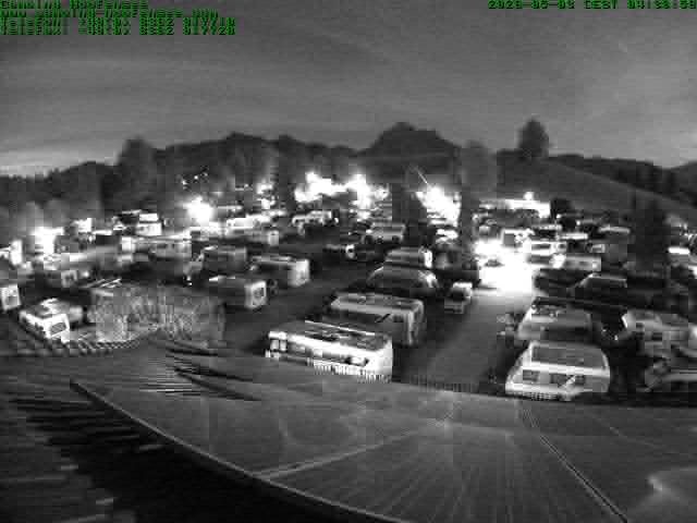 Archiv Foto Webcam Blick auf den Campingplatz am Hopfensee