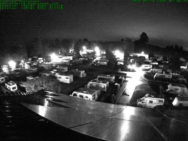 Archiv Foto Webcam Blick auf den Campingplatz am Hopfensee