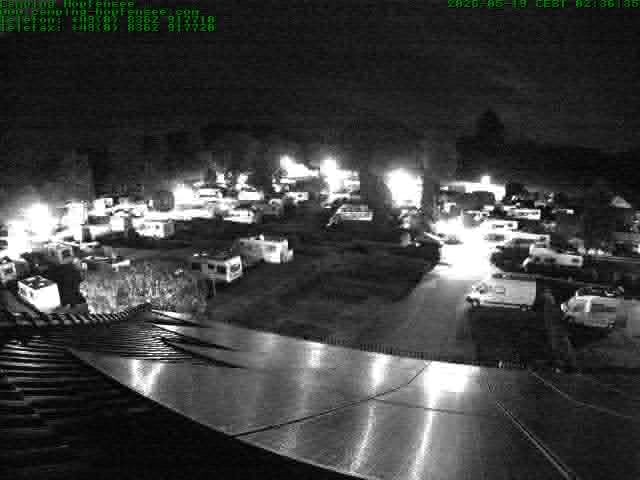 Archiv Foto Webcam Blick auf den Campingplatz am Hopfensee