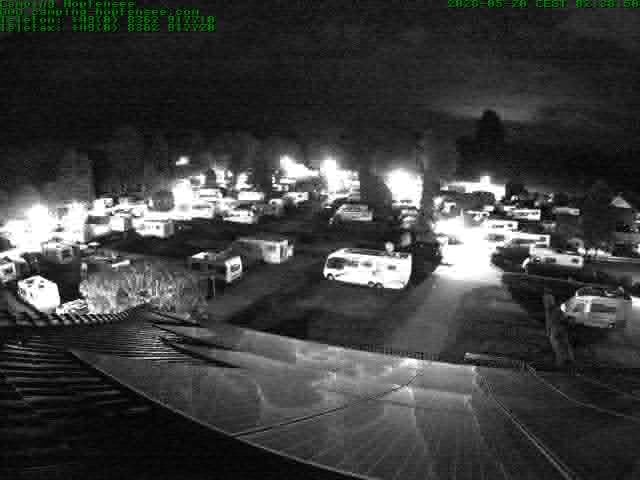 Archiv Foto Webcam Blick auf den Campingplatz am Hopfensee