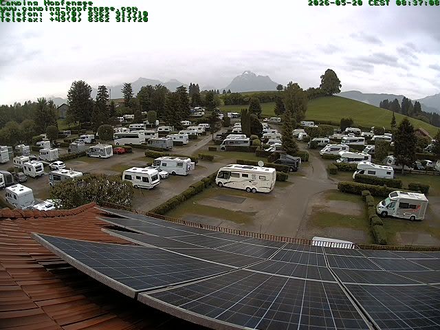 Archiv Foto Webcam Blick auf den Campingplatz am Hopfensee