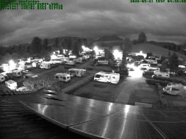 Archiv Foto Webcam Blick auf den Campingplatz am Hopfensee
