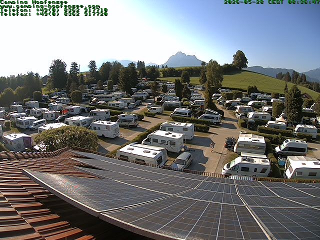 Archived image Webcam Campsite Hopfensee