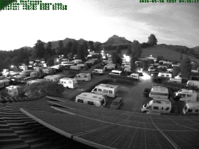 Archived image Webcam Campsite Hopfensee