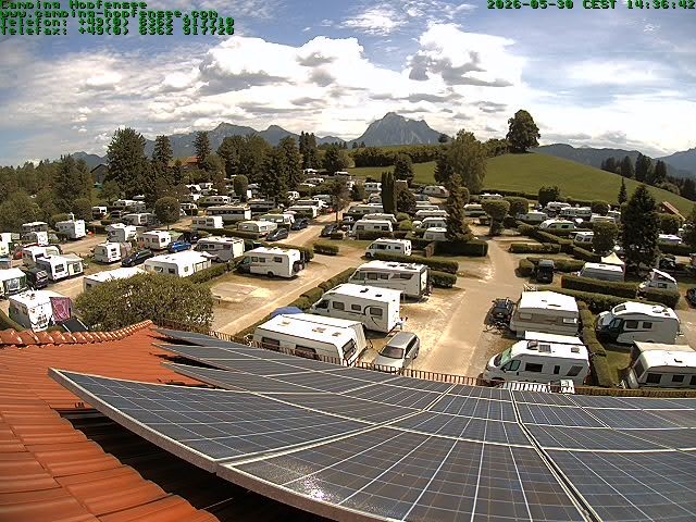 Archived image Webcam Campsite Hopfensee