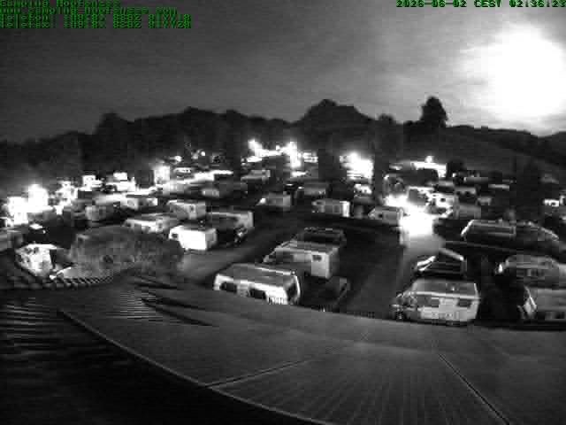 Archiv Foto Webcam Blick auf den Campingplatz am Hopfensee