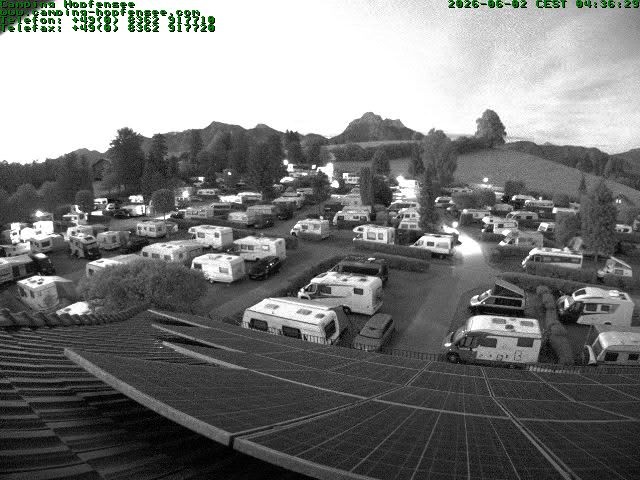 Archiv Foto Webcam Blick auf den Campingplatz am Hopfensee