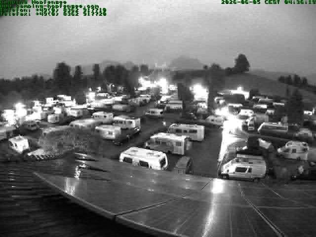 Archiv Foto Webcam Blick auf den Campingplatz am Hopfensee