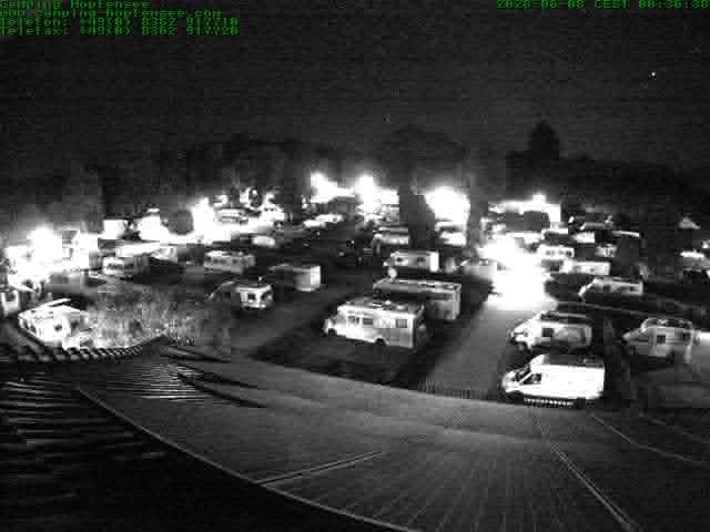 Archiv Foto Webcam Blick auf den Campingplatz am Hopfensee