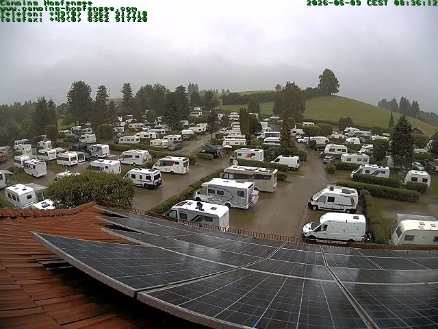 Archiv Foto Webcam Blick auf den Campingplatz am Hopfensee