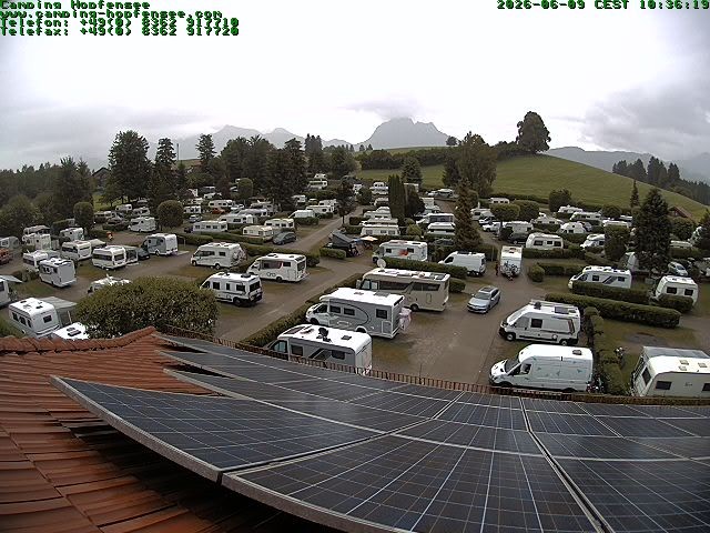 Archiv Foto Webcam Blick auf den Campingplatz am Hopfensee