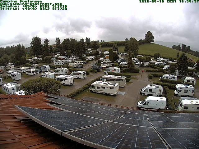 Archiv Foto Webcam Blick auf den Campingplatz am Hopfensee
