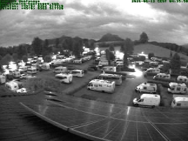 Archiv Foto Webcam Blick auf den Campingplatz am Hopfensee