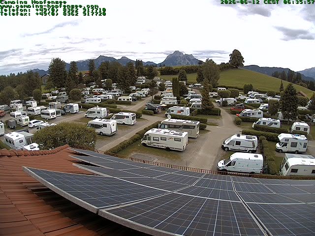 Archived image Webcam Campsite Hopfensee