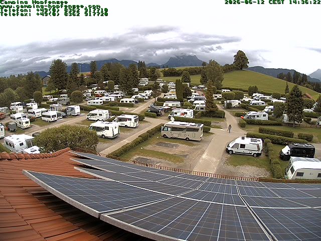 Archived image Webcam Campsite Hopfensee
