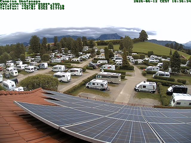 Archived image Webcam Campsite Hopfensee