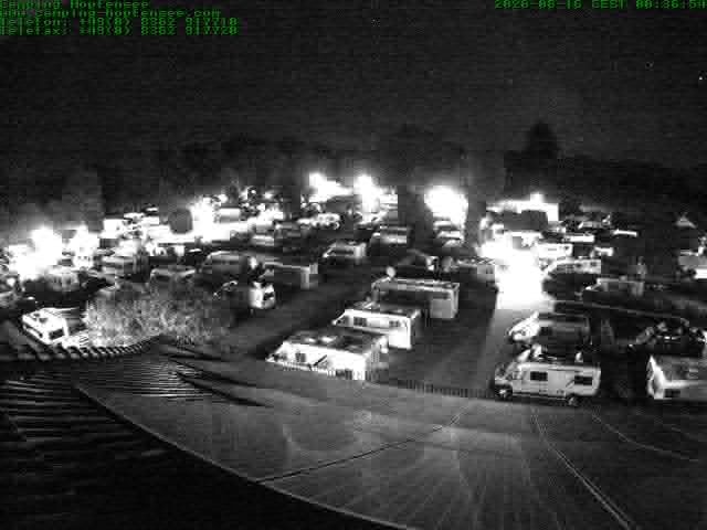Archiv Foto Webcam Blick auf den Campingplatz am Hopfensee