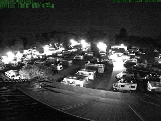 Archiv Foto Webcam Blick auf den Campingplatz am Hopfensee