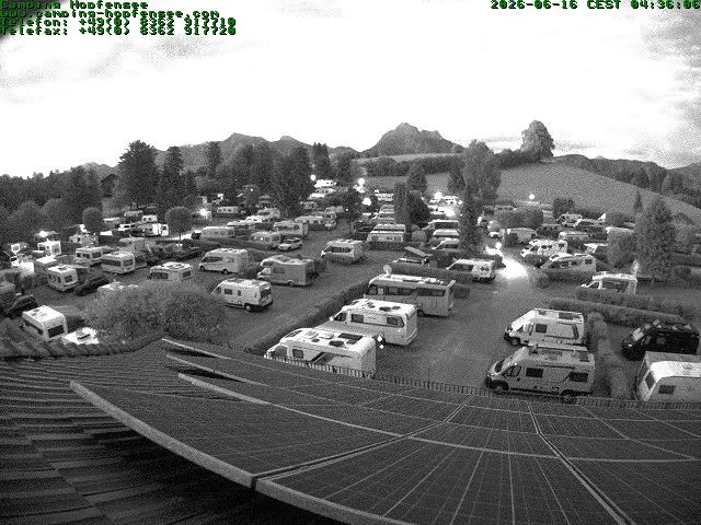 Archiv Foto Webcam Blick auf den Campingplatz am Hopfensee