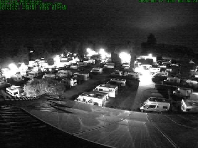 Archiv Foto Webcam Blick auf den Campingplatz am Hopfensee