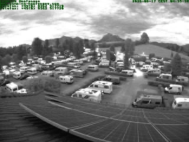 Archiv Foto Webcam Blick auf den Campingplatz am Hopfensee