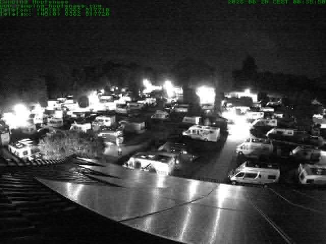 Archiv Foto Webcam Blick auf den Campingplatz am Hopfensee