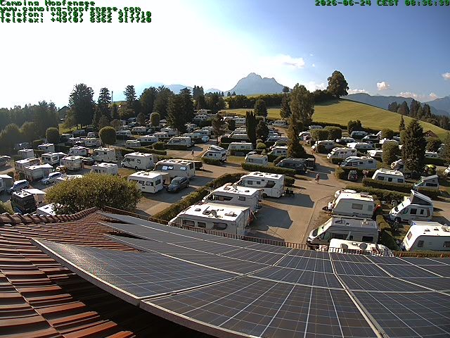 Archived image Webcam Campsite Hopfensee