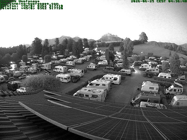 Archiv Foto Webcam Blick auf den Campingplatz am Hopfensee