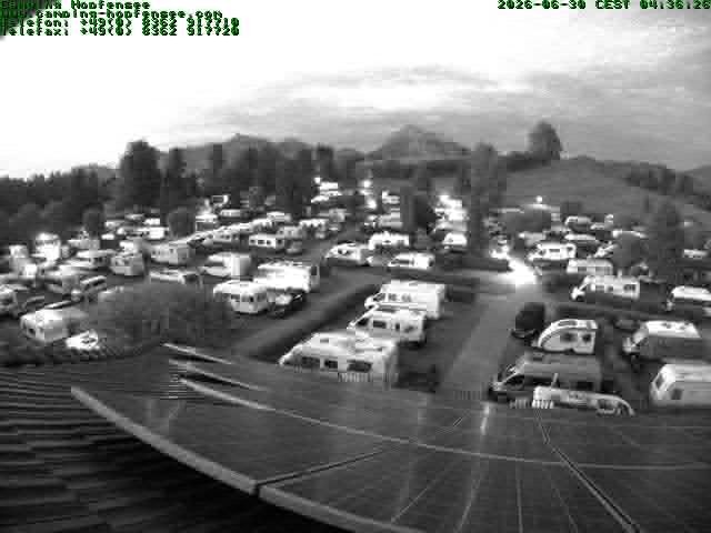Archiv Foto Webcam Blick auf den Campingplatz am Hopfensee