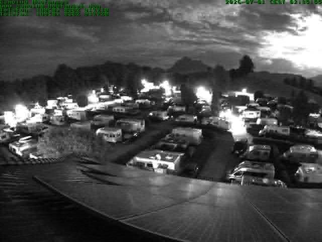 Archiv Foto Webcam Blick auf den Campingplatz am Hopfensee