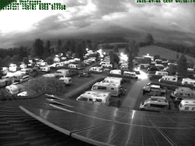 Archiv Foto Webcam Blick auf den Campingplatz am Hopfensee