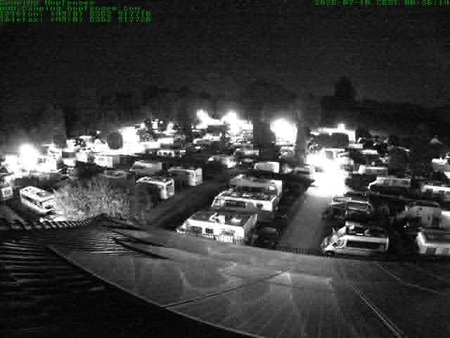 Archiv Foto Webcam Blick auf den Campingplatz am Hopfensee