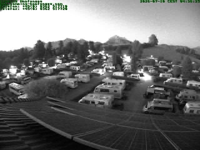 Archiv Foto Webcam Blick auf den Campingplatz am Hopfensee